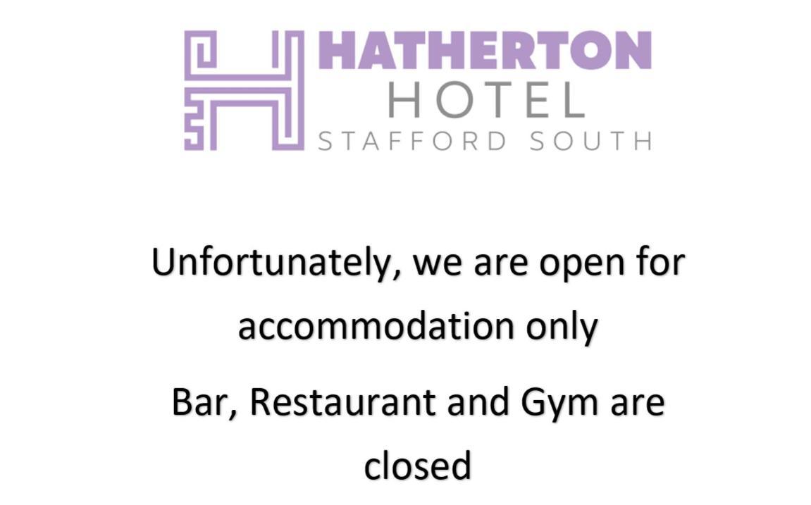 Stafford South Hatherton Hotel Пенкридж Экстерьер фото